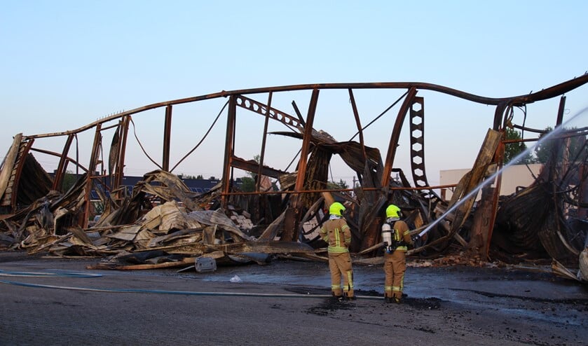 Er is niets meer over van het pand. (Foto: Spa Media)