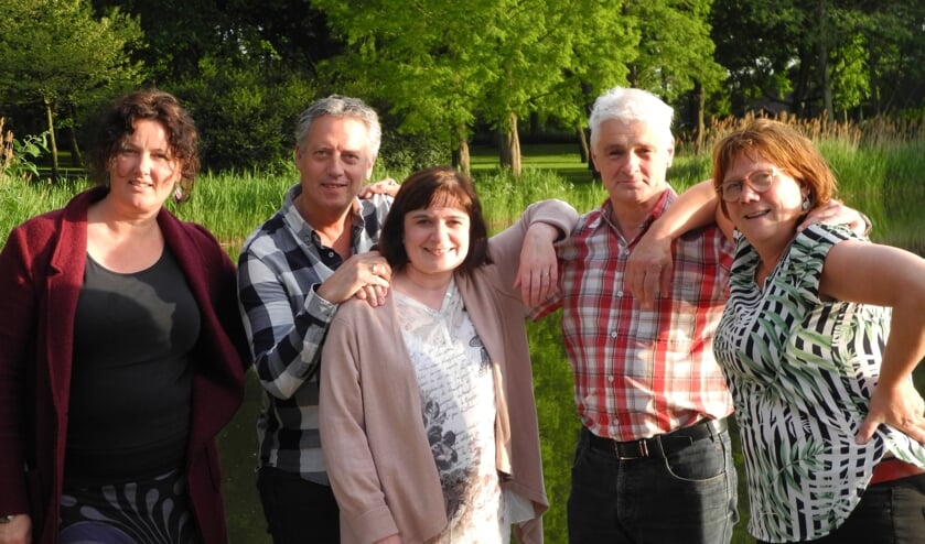 Het organisatieteam.