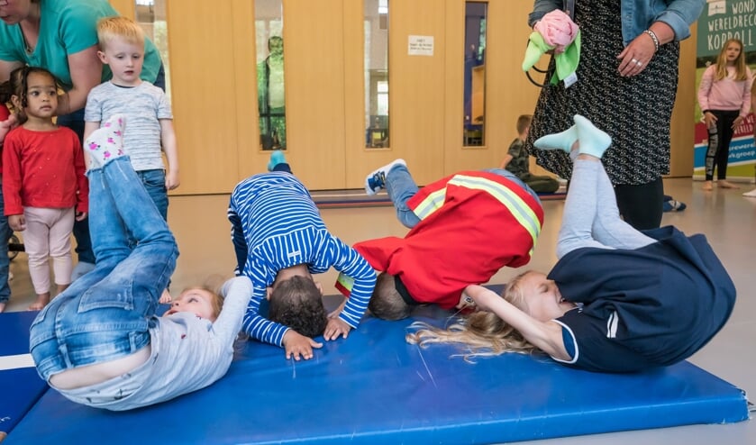 Ook in Berkel en Rodenrijs werd de wereld 'op z'n kop' bekeken.