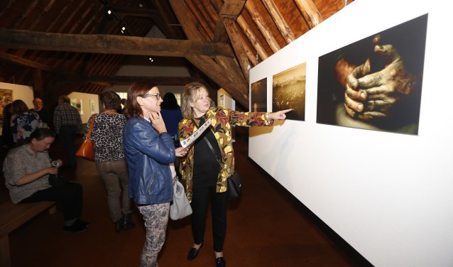 Belangstelling voor kunst. Foto: fotoSJORS