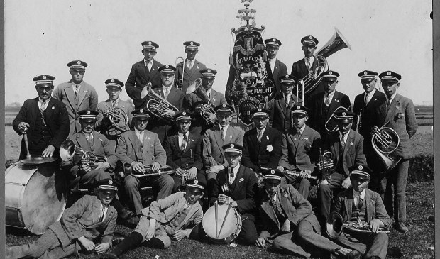 Groepsfoto rond 1928