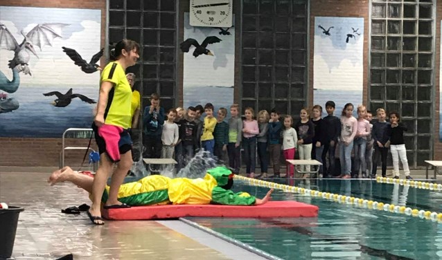 Piet maakte er een vrolijke bedoening van.