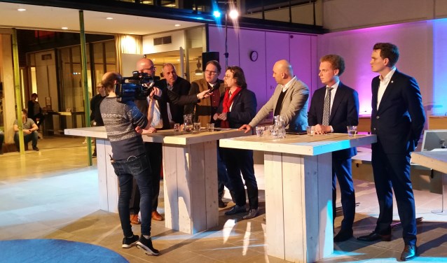 Alle partijen kregen de ruimte.