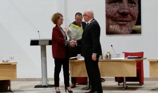 Stans Goudsmit werd beëdigd door burgemeester Wagner.