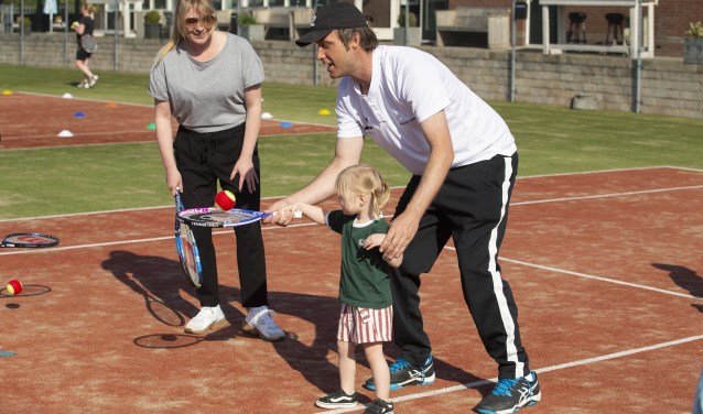 Leon Zuijdendorp miste de ouder-kindcombinatie in de tenniswereld.