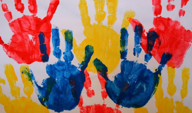 Kinderen kunnen onder meer knutselen tijdens de Kindersoos.