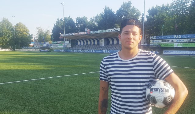 Brandon Könemann is terug op het Ridderkerkse sportpark