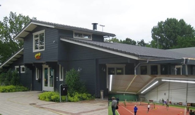 De tennis-/sportmiddag wordt gehouden in de hal van Tennisvereniging Barendrecht.