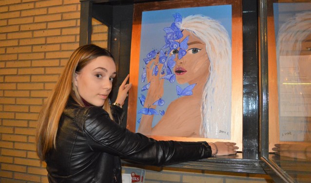 Demi Jennifer Pichel plaatst haar doek in de Burgerwissellijst