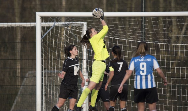 Archieffoto van RVVH keepster Lisette Snel