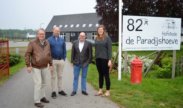 Lex Figee, Piet Plaisier, Jan Jippes en Marieje kijken uit naar 13 mei