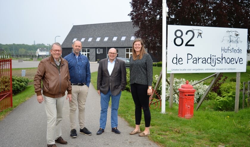Lex Figee, Piet Plaisier, Jan Jippes en Marieje kijken uit naar 13 mei