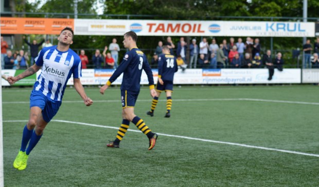 Brandon Könemann kon drie keer juichen
