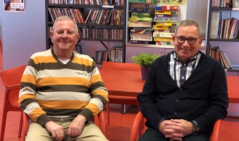 Wim Amez (links) en Rob Kluwen zijn de beheerders van wijkcentrum Portland