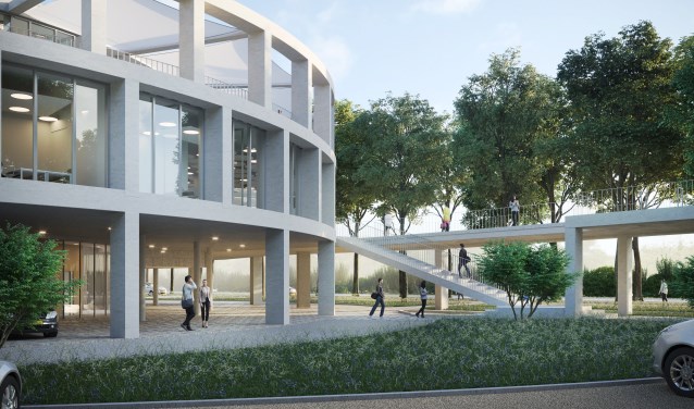 Zijaanzicht Huis van Albrandswaard