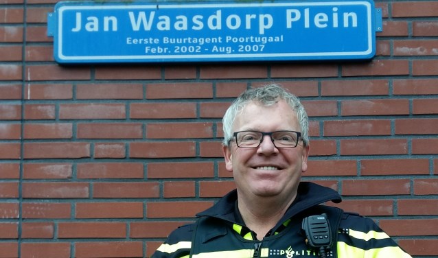 Jan Waasdorp is de nieuwe wijkagent van Portland en Poortugaal