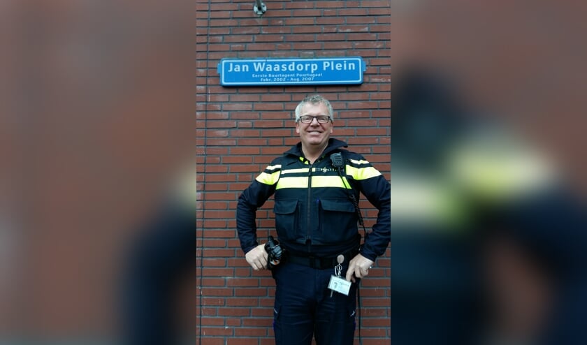Jan Waasdorp is de nieuwe wijkagent van Portland en Poortugaal