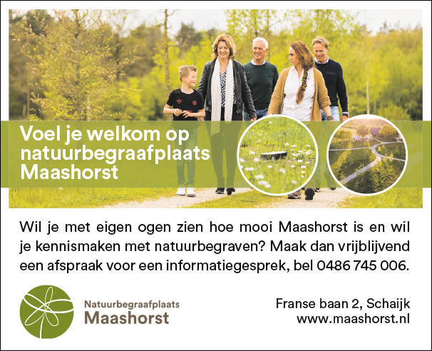 Natuurbegraven de Maashorst