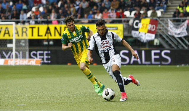 Brahim Darri vorig jaar thuis tegen ADO