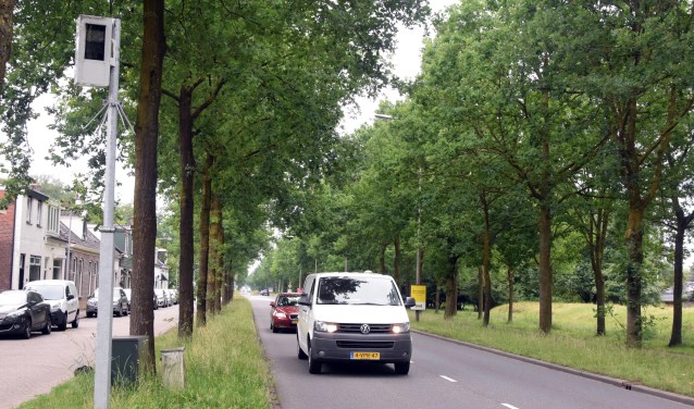 flitspaal Wierdensestraat