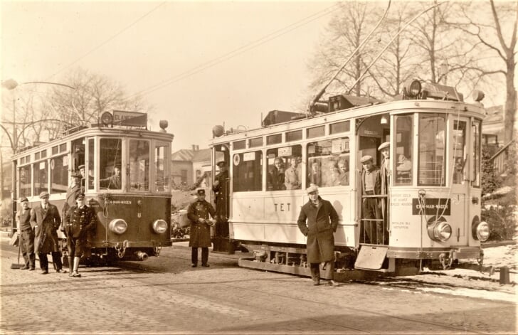 Trams in Enschede van 1908 tot 1933