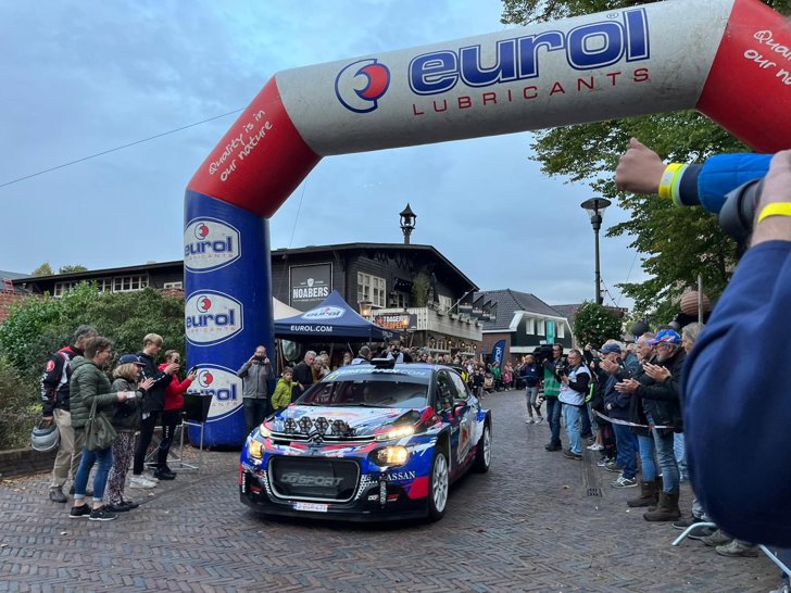 Jos Verstappen, Eurol Hellendoorn Rally 2022, start