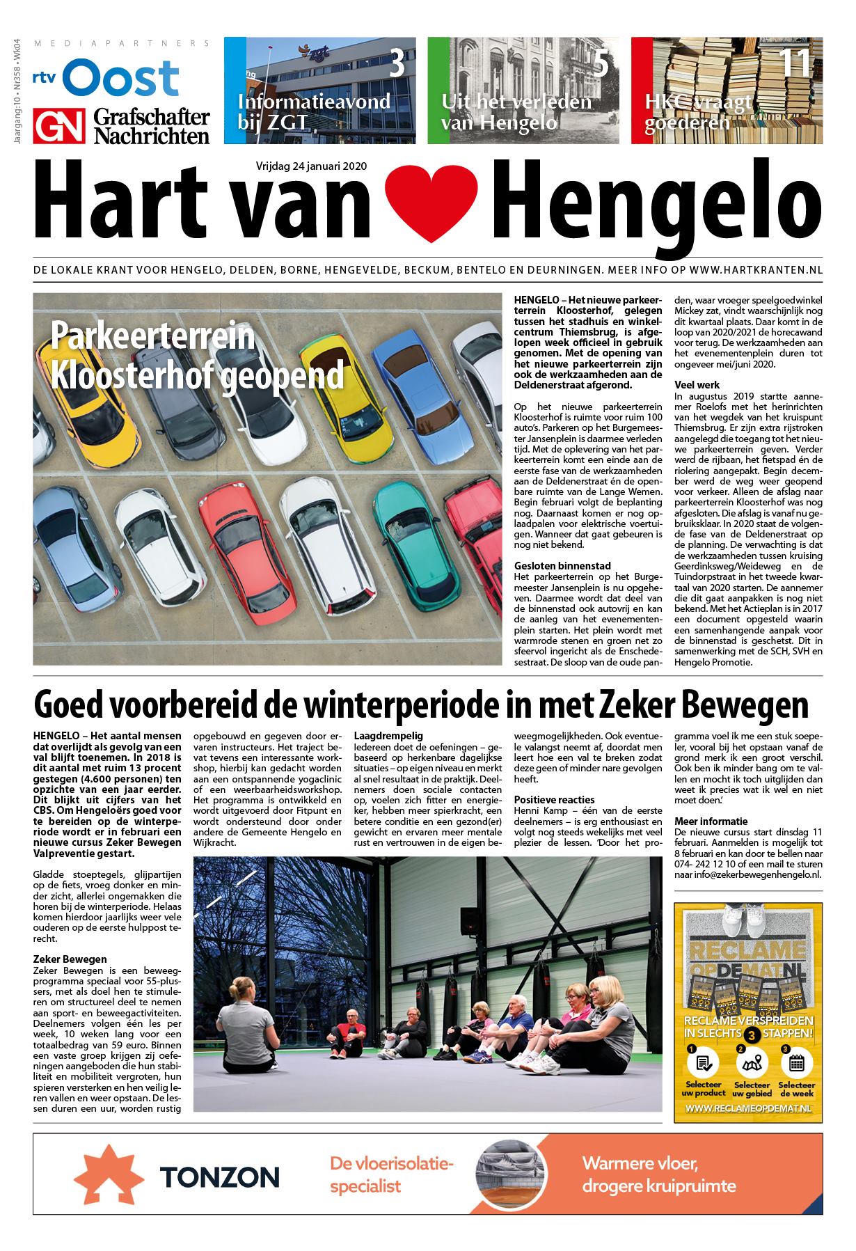 Hart Van Hengelo Hof Van Twente 24 Januari 2020