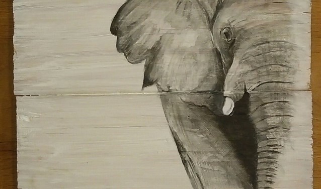 Een van de werken van Suzy Bevers-Nuyts | Fotonummer: 8d9e67