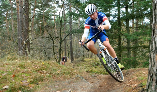Dennis van Dijk in actie tijdens de Bavaria-veldrit | Fotonummer: c9aa39