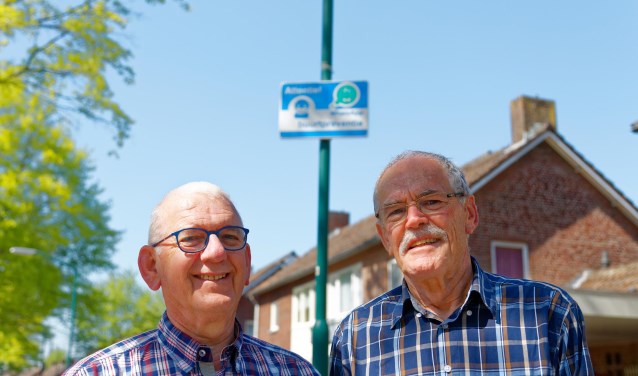 Frans Jansen (l) en Jan Zaagman (r) | Fotonummer: 3ec7a8