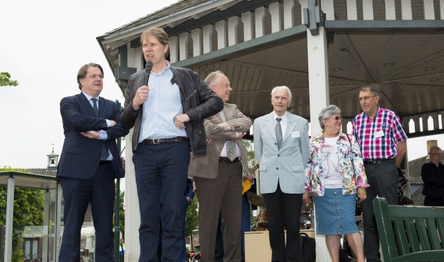 Wim Daniëls bij het Brabants Dialectenfestival in Lieshout | Fotonummer: 693ef0