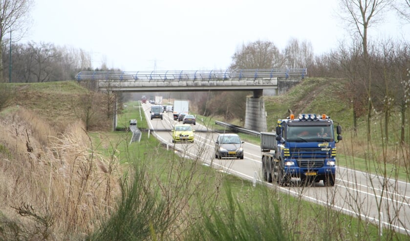 De N279, ter hoogte van Aarle-Rixtel | Fotonummer: 99993f