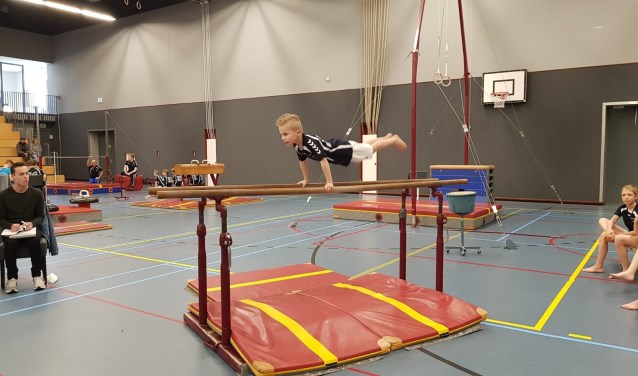 Jace Raaijmakers in actie tijdens de clubkampioenschappen | Fotonummer: 814a22
