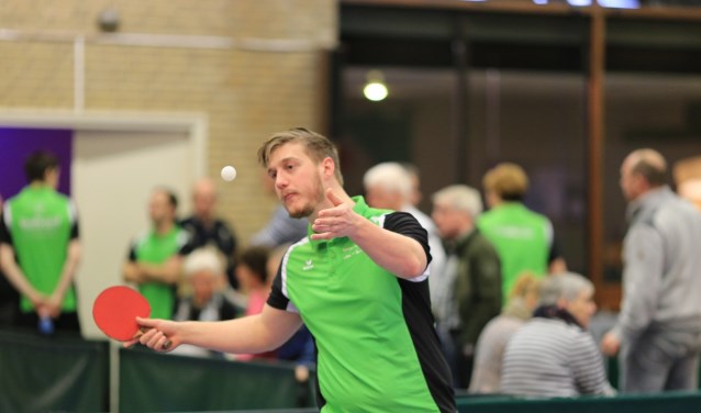 Tim van Dalen van team 6 won al zijn wedstrijden. | Fotonummer: deffc4
