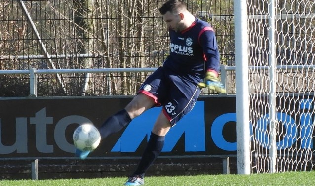 Kamiel Pennings stopte zondag een strafschop en voorkwam daarmee de 1-1 | Fotonummer: 2777fc