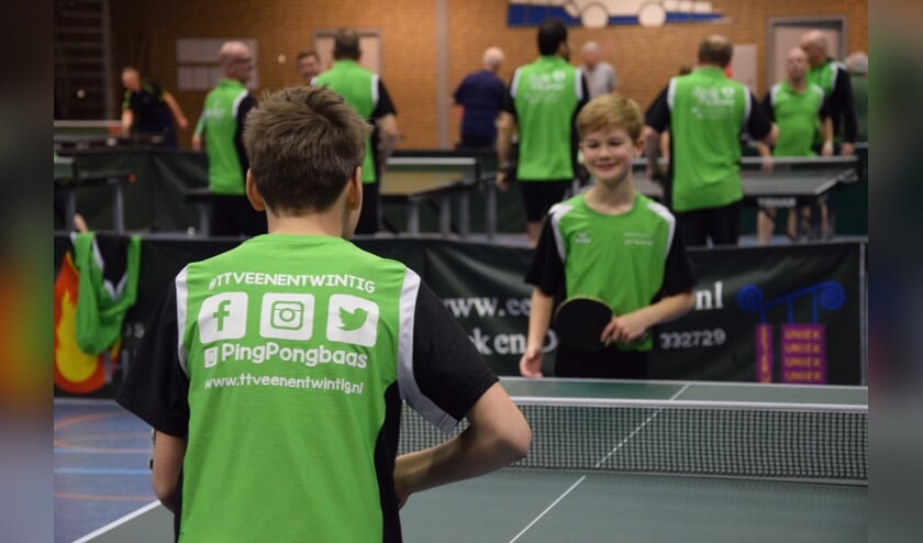 Tijl Engelhart en Luuk Verboven spelen een potje PingPongbaas | Fotonummer: a75fb5