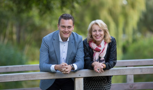 Adger van Helden met Irene van der Plas als zijn running mate.