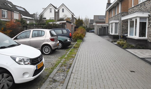 Door de sluiproute in het Hoefblad is er een onveilige situatie ontstaan. | Foto: PvK.