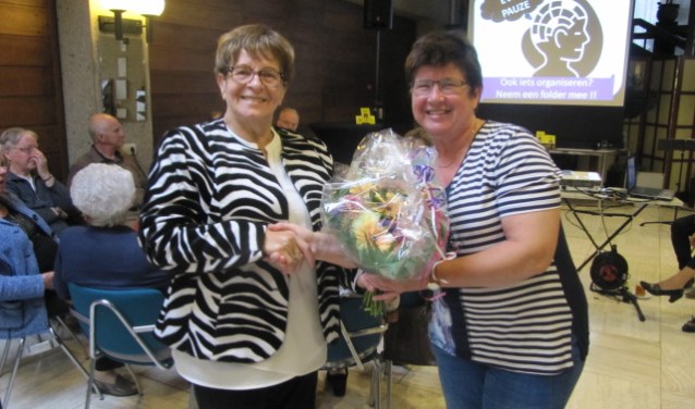 Bep Oudshoorn en Nelleke Snijders.