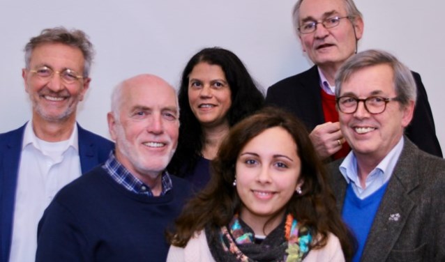 De Top-6 van de Hart voor Oegstgeest kandidatenlijst. | Foto PR