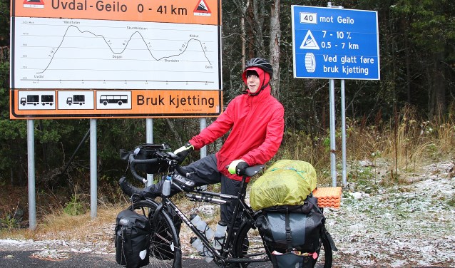 Matthijs Kralt is een mooie fiets ervaring rijker. Voorjaar 2018 volgt het andere traject.