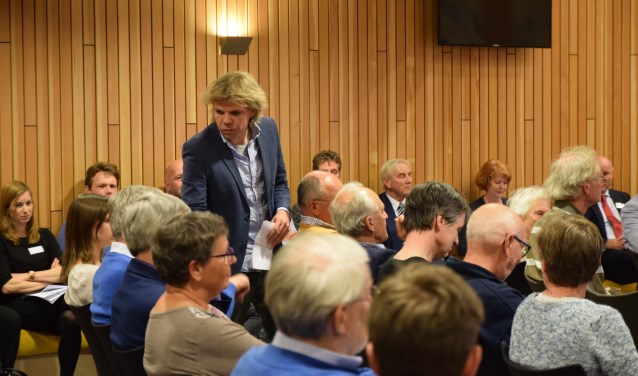 Leendert Beekman ontmoette weinig enthousiasme. | Foto: Esther Luijk