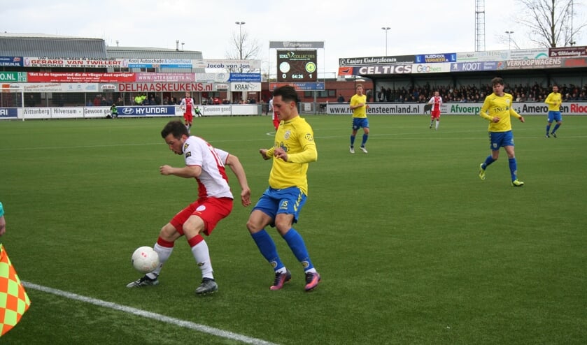 IJsselmeervogels kwam niet voorbij aan FC Lisse.