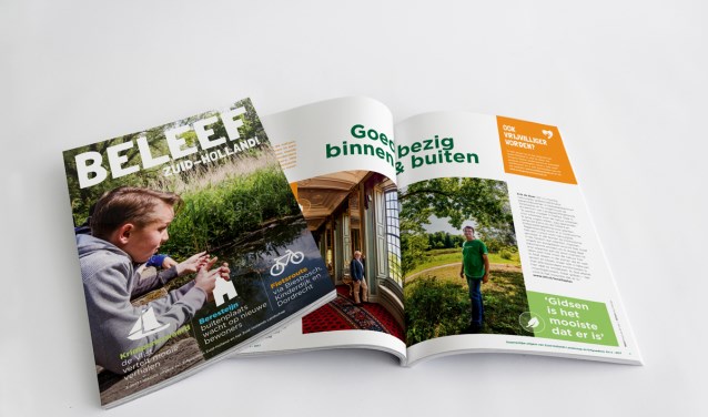 Iedereen in Zuid-Holland kan het magazine van Erfgoedhuis Zuid-Holland en het Zuid-Hollands Landschap gratis ontvangen.