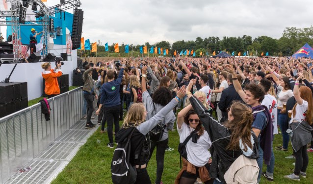 Barry Badpak was het hoogtepunt van het El Cid-feest in Park Landskroon. | Foto Wil van Elk