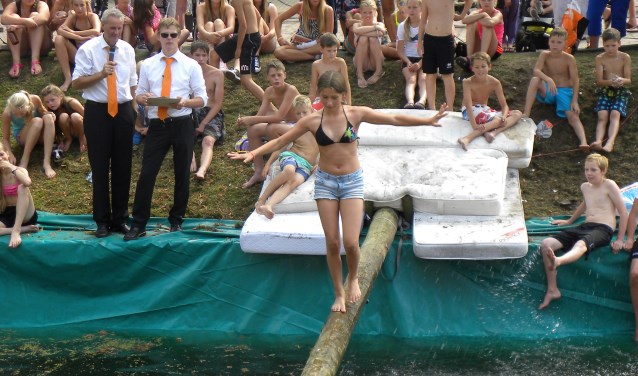 Het Boegsprietlopen is terug van weggeweest. | Foto: archief