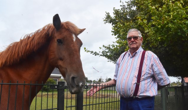 Jan van der Nagel, voorzitter van het Comité tot Instandhouding van Neerlands Oudste Paardenmarkt. | Foto: PvK.