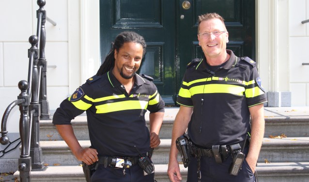 Mourad Kassi (l) en Marco Giesbergen. | Foto: Annemiek Cornelissen