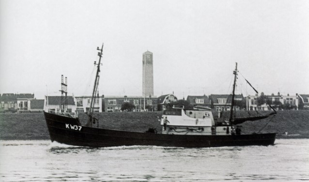 Een foto van de KW 37 'Orion' (Archief Willem van der Plas).