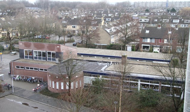 De Rembrandtschool op een archieffoto.